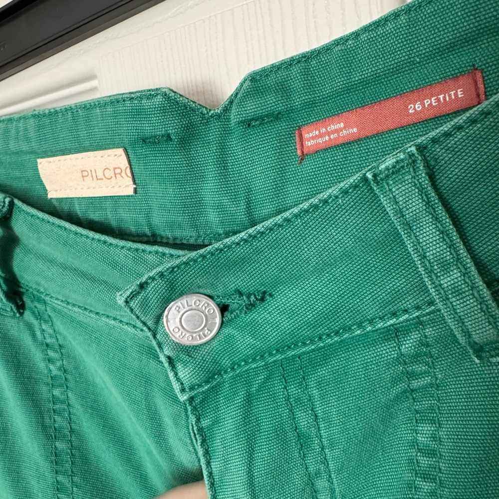 Pilcro Green Jeans Vibrant Denim Style
